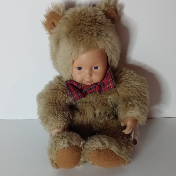 Anne Geddes Other - Anne Geddes Baby Bear Plush Doll Vintage